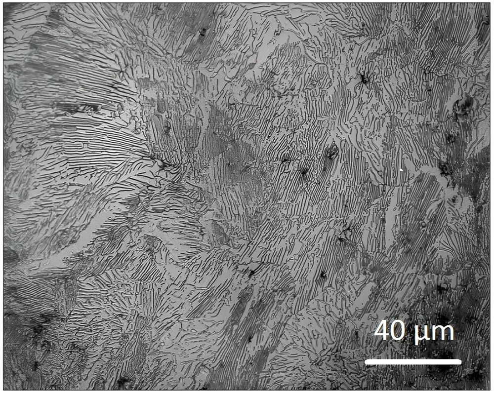 Pearlitic microstructure